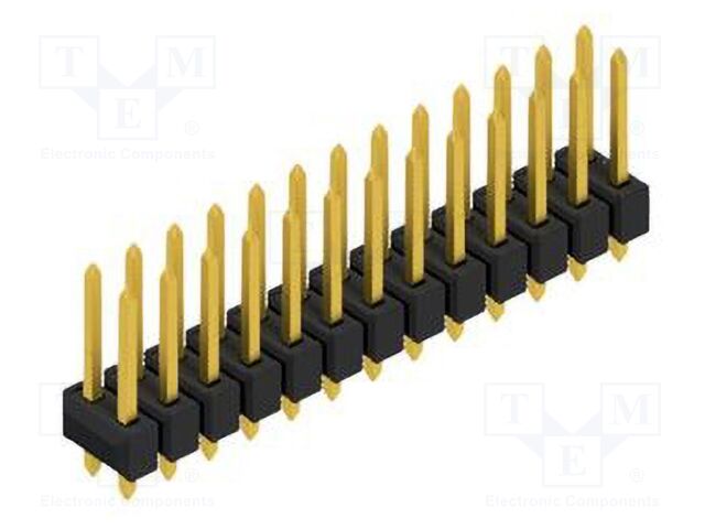 Connector: pin strips; pin header; male; PIN: 26; 2.54mm; THT; 2x13
