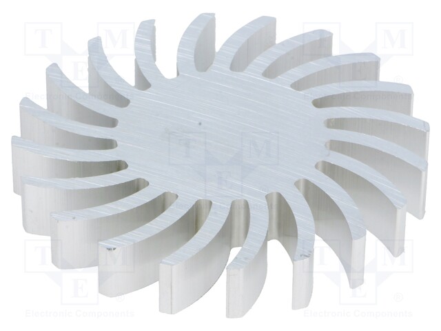 Heatsink; LED; Ø: 70mm; H: 10mm; 2.28K/W