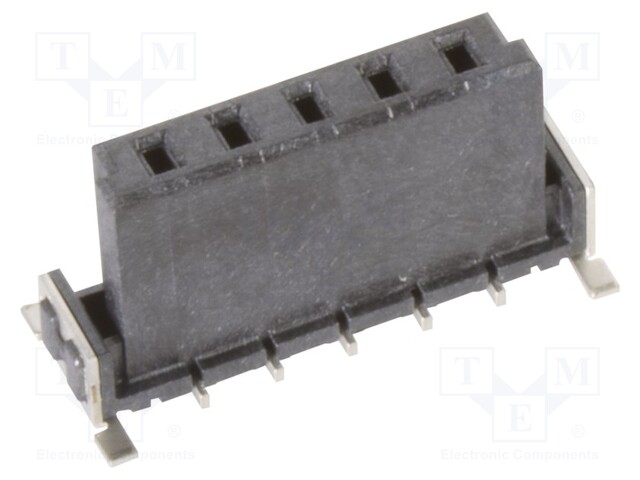 Connector: PCB to PCB; female; PIN: 5; 2.54mm; -55÷125°C; 20A; SMT
