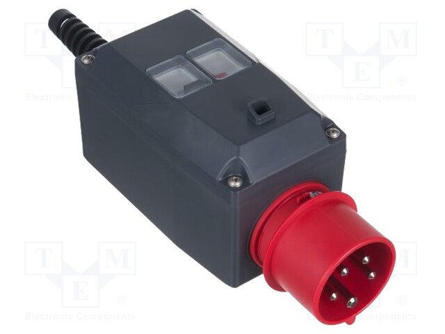 Motor breaker; 0.63÷1A; IP45; Variant: 3-phase