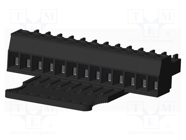 Connector: pluggable terminal block; plug; female; straight; 300V