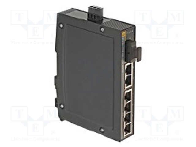 Industrial module: switch Ethernet; unmanaged; 9÷60VDC; RJ45,SC