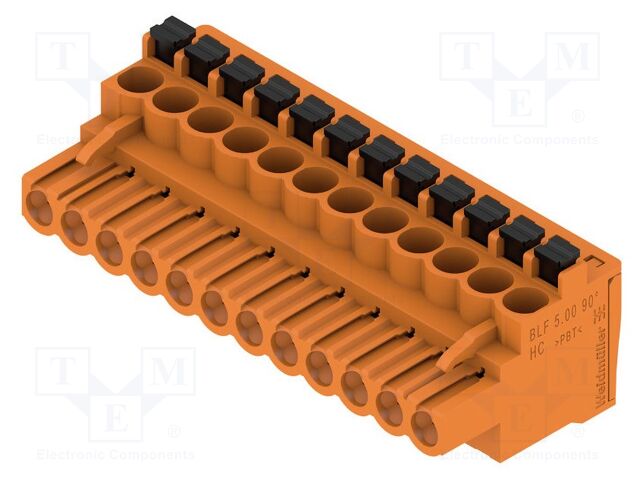 Pluggable terminal block