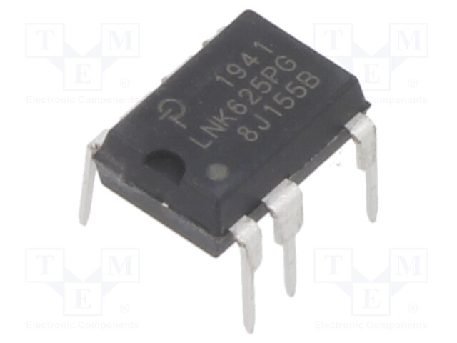 IC: PMIC; AC/DC switcher,SMPS controller; Uin: 85÷265V; DIP-8C