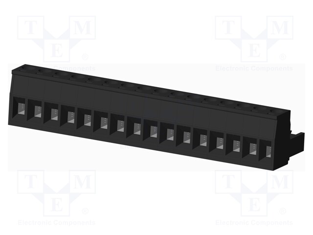 Connector: pluggable terminal block; plug; female; straight; 5mm
