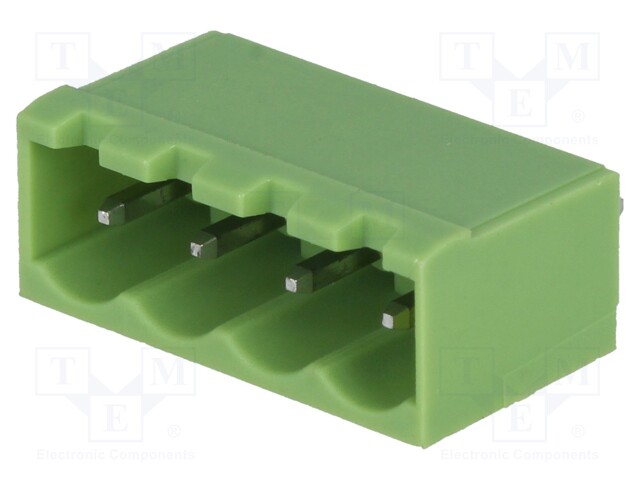 Pluggable terminal block; Contacts ph: 5mm; ways: 4; straight