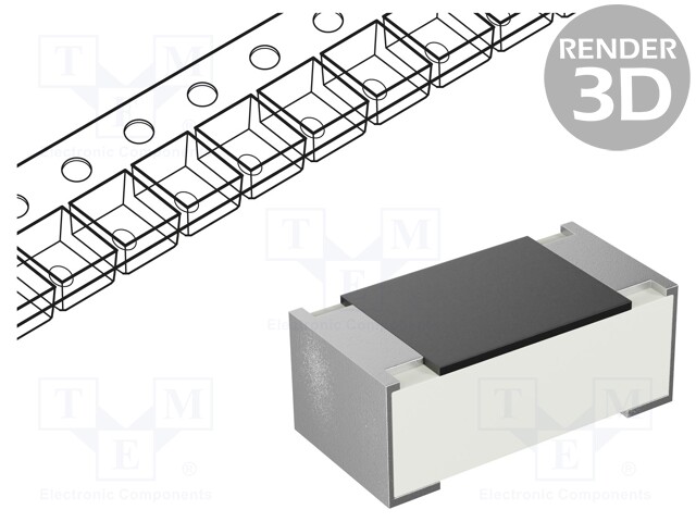 Resistor: thick film; SMD; 0201; 15Ω; 1/20W; ±1%; -55÷125°C