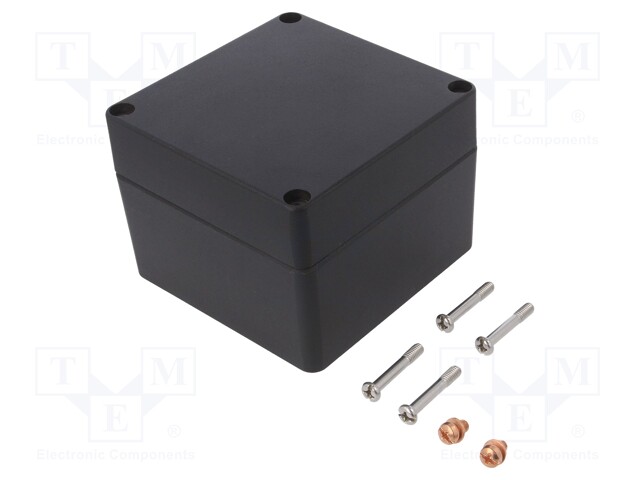 Enclosure: multipurpose; X: 120mm; Y: 122mm; Z: 91mm; 68; aluminium