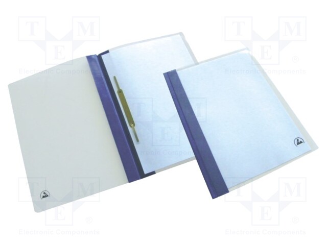 Document folder; ESD; A4; Application: for storing documents; PVC