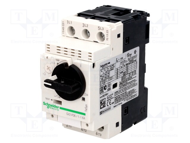 Motor breaker; 9kW; 230÷690VAC; DIN; Overcurrent release: 17÷23A