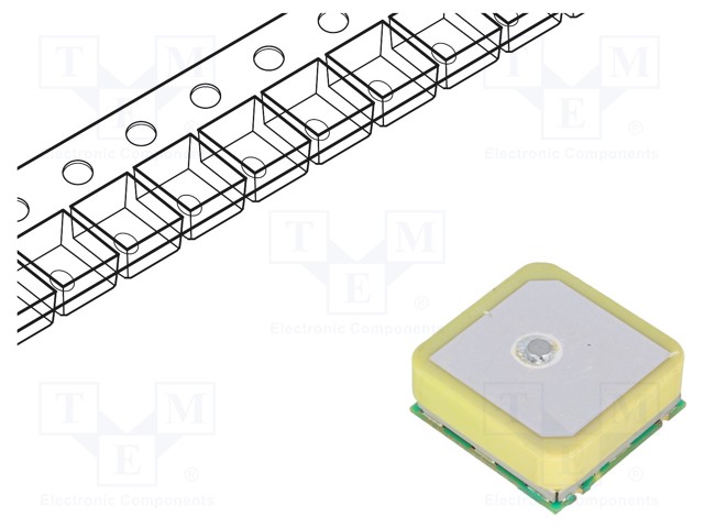 Module: GPS GLONASS; SMD; hot start <1s; ±1.5m; -165dBm; NMEA,OSP