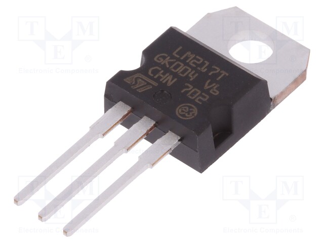 IC: voltage regulator; linear,adjustable; 1.2÷37V; 1.5A; TO220AB