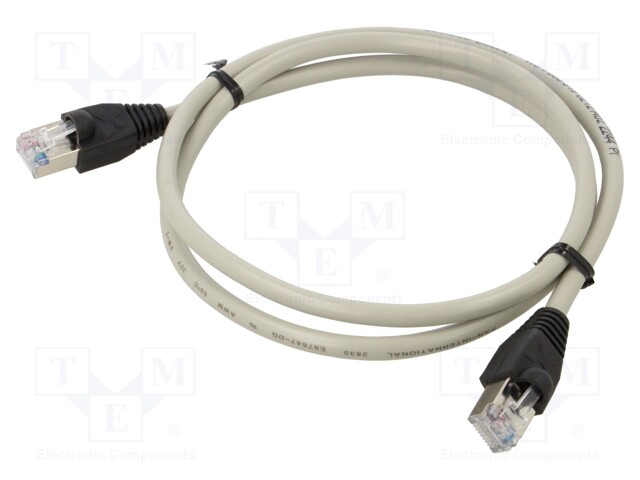 Communication cable; Interface: RJ45; 1m
