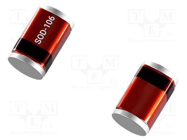 Diode: Zener; 0.5W; 3.3V; SMD; reel,tape; SOD106; single diode