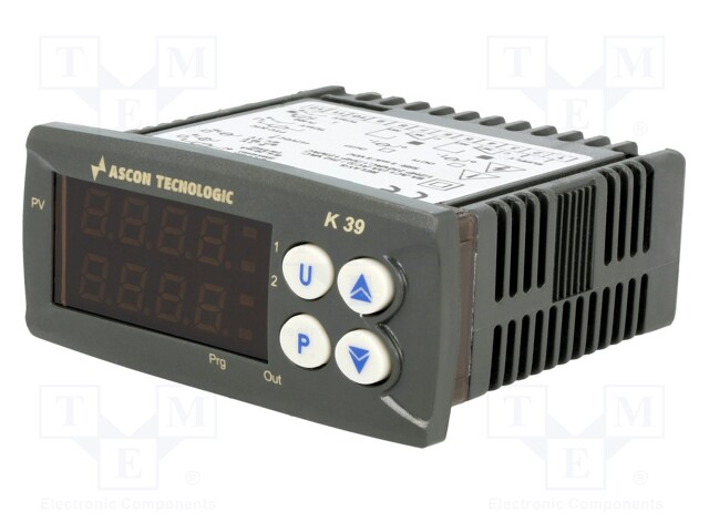 Module: regulator; temperature; SPDT; OUT 2: SPDT; on panel; 24VAC