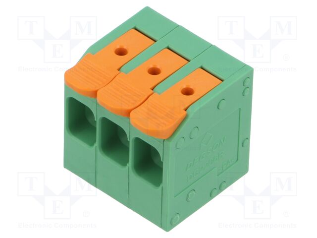 Connector: PCB terminal block; terminal; 41A; 1kV; angled 90°