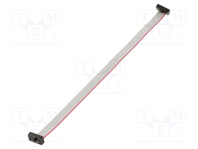 Ribbon cable with IDC connectors; Tape ph: 0.64mm; 165mm