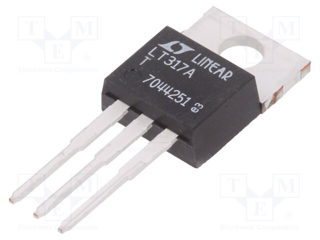 IC: voltage regulator; adjustable; 1.3÷37.5V; 1.5A; TO220; THT
