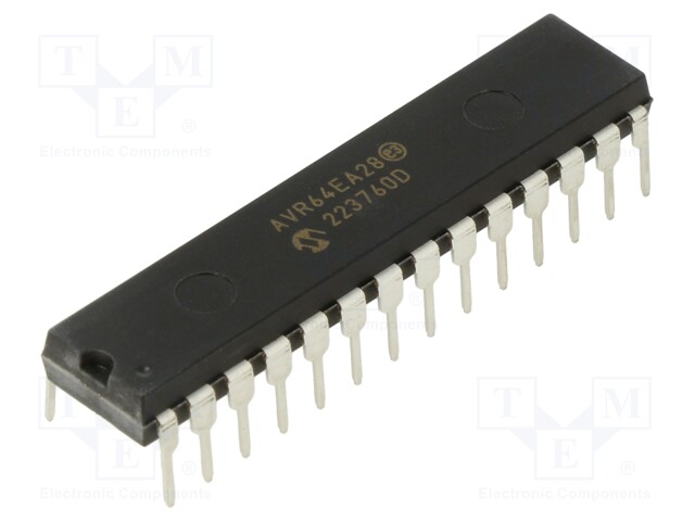 IC: AVR microcontroller; EEPROM: 512kB; SRAM: 6kB; Flash: 64kB