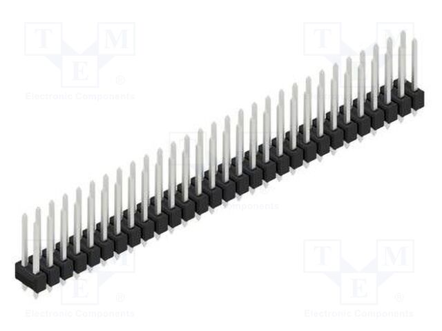 Connector: pin strips; pin header; male; PIN: 58; 2.54mm; THT; 2x29