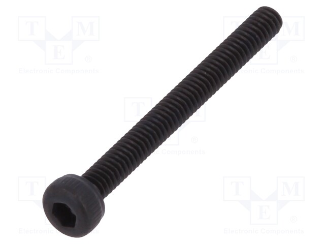 Screw; M2x20; DIN: 912; Head: cheese head; imbus; steel; HEX 1,5mm