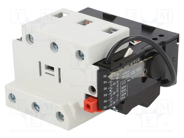 Thermal relay; Auxiliary contacts: CO; Leads: screw terminals