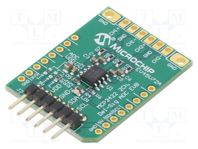Dev.kit: Microchip; prototype board; Comp: MCP4322