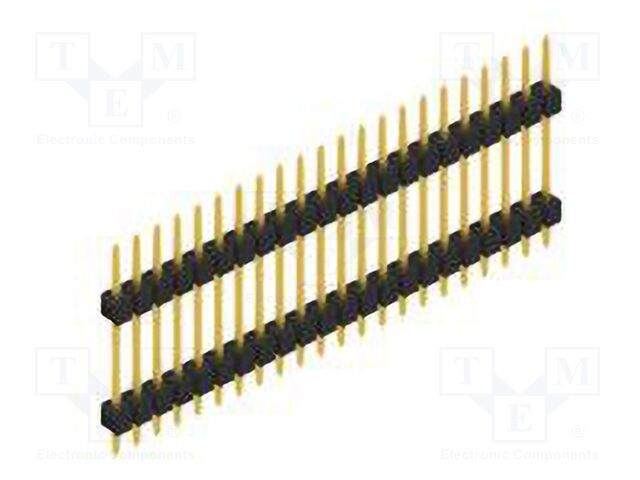 Connector: pin strips; pin header; male; PIN: 22; 2.54mm; THT; 1x22