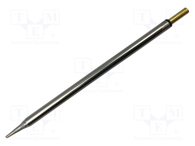 Soldering Iron Tip, 15° Hoof, 1.5 mm