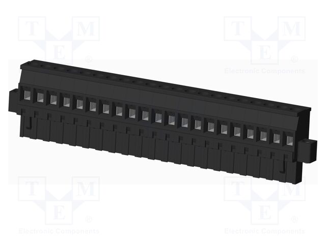 Connector: pluggable terminal block; plug; female; angled 90°