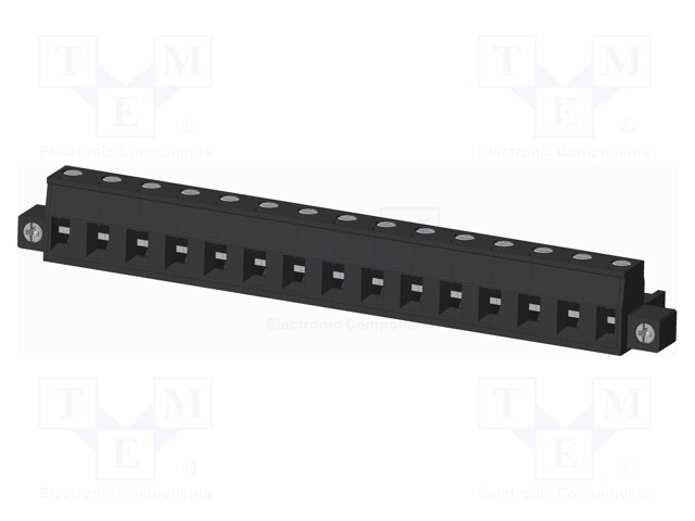 Connector: pluggable terminal block; plug; female; straight; 300V