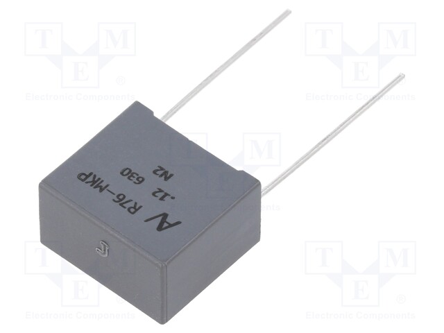 Capacitor: polypropylene; 0.12uF; ESR: 13.26mΩ; THT; ±5%; -55÷110°C