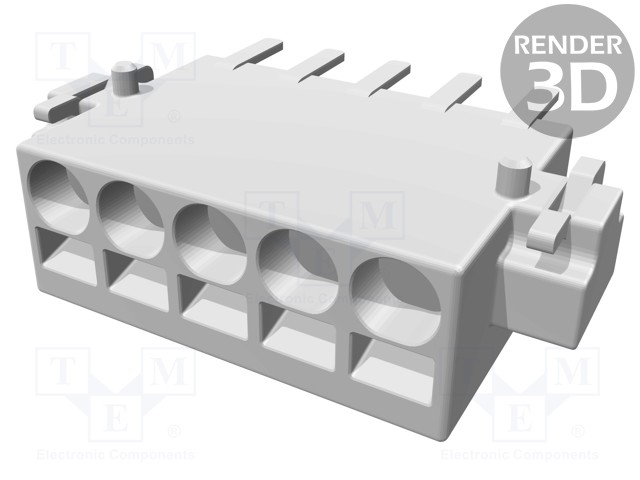 Connector: wire-board; female; PIN: 5; 2.54mm; Series: har-flexicon