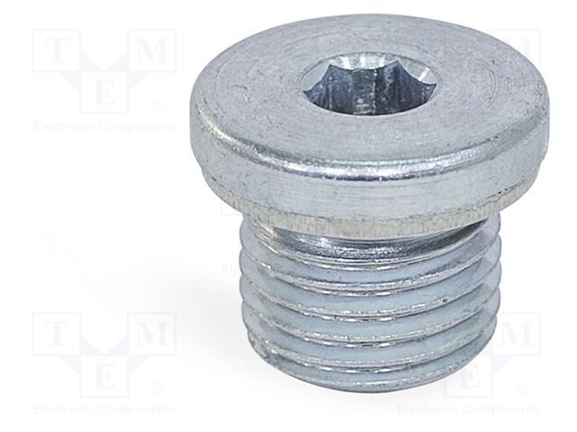 Hexagon head screw plug; with seal; Thread: M48; Pitch: 2; DIN 908