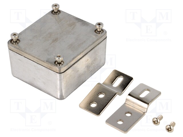Enclosure: multipurpose; X: 58mm; Y: 64mm; Z: 35mm; aluminium; IP65