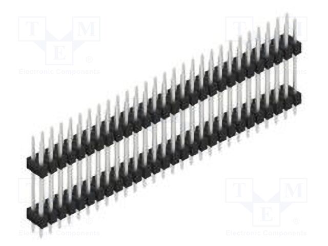 Connector: pin strips; pin header; male; PIN: 56; 2.54mm; THT; 2x28