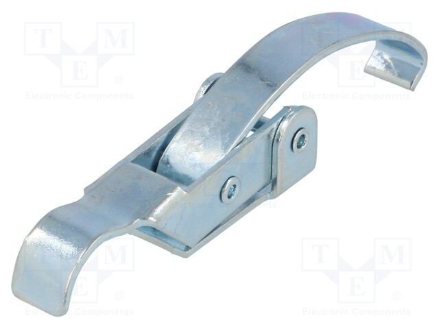 Clasp; steel; W: 17mm; L: 90mm; 900N; Plating: zinc