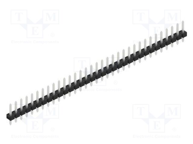 Connector: pin strips; pin header; male; PIN: 33; 2.54mm; THT; 1x33