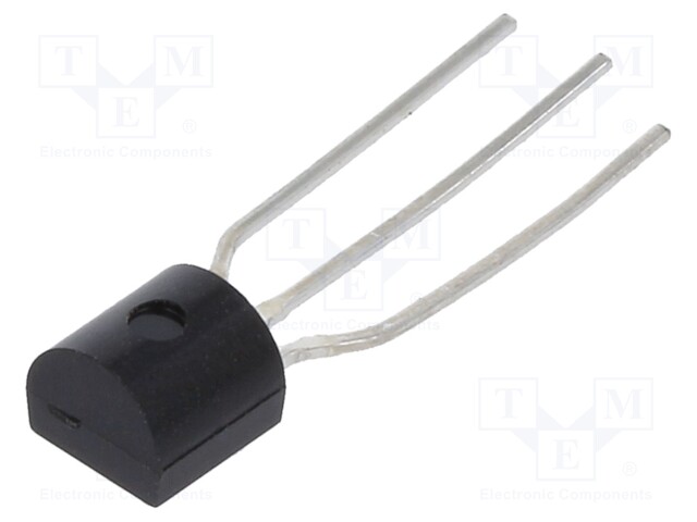 Transistor: NPN; bipolar; 60V; 0.6A; 350mW; TO92