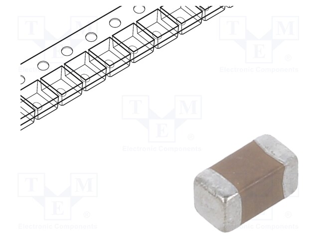 Capacitor: ceramic; MLCC; 10uF; 25V; X5R; ±20%; SMD; 1206