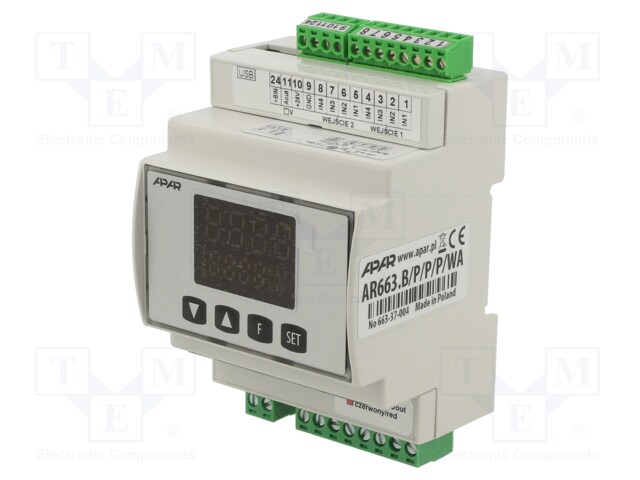 Module: dual channel regulator; relay; OUT 2: relay; OUT 3: relay