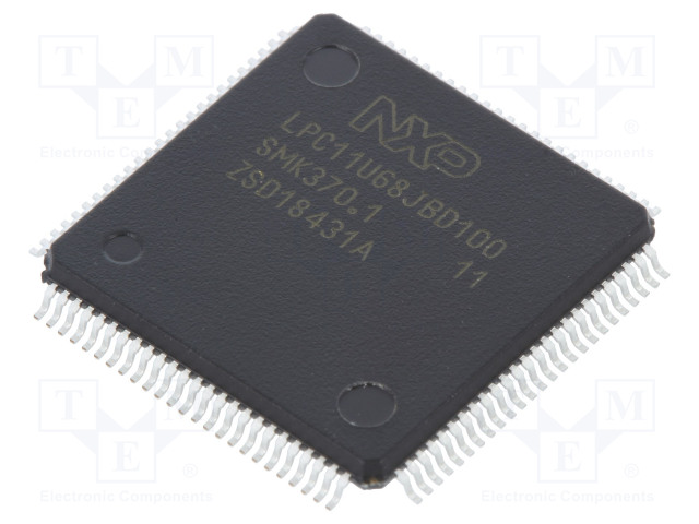 ARM microcontroller; SRAM: 36kB; LQFP100; 2.4÷3.6VDC; Flash: 256kB