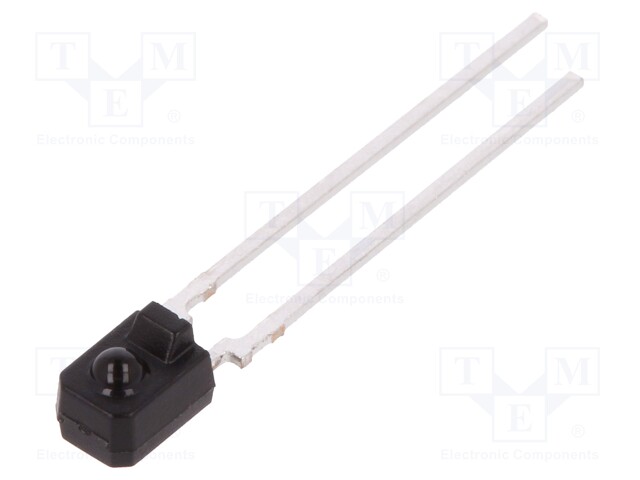 Phototransistor; λp max: 920nm; 35V; 14°; Lens: black; 0.11mm2