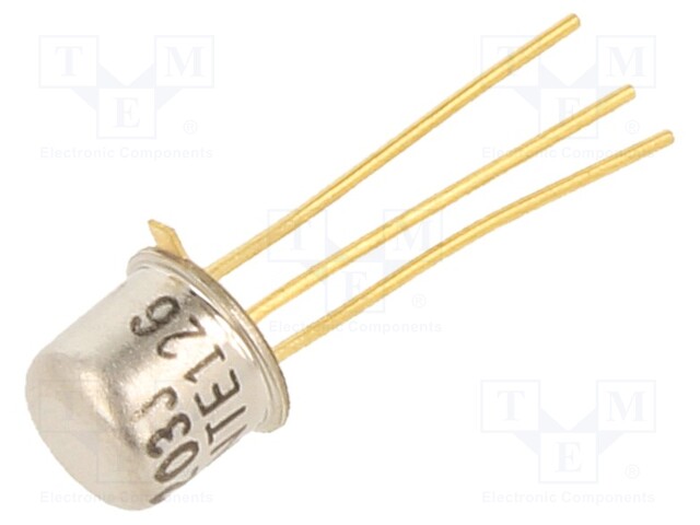 Transistor: PNP; bipolar; germanium; 15V; 200mA; 300mW; TO18