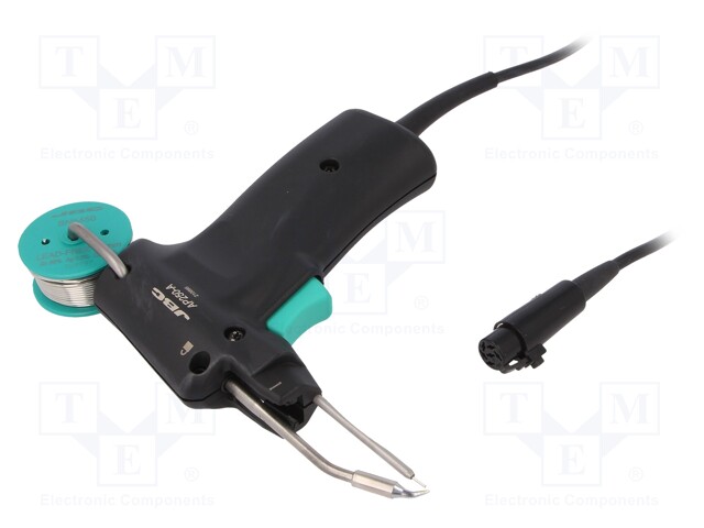 Soldering iron: for tips with heating element