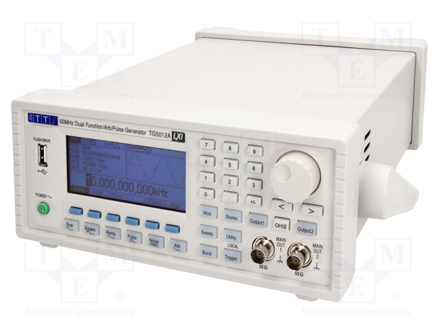 Generator: function; Band: ≤50MHz; LCD 3,6" (256x112); Channels: 2