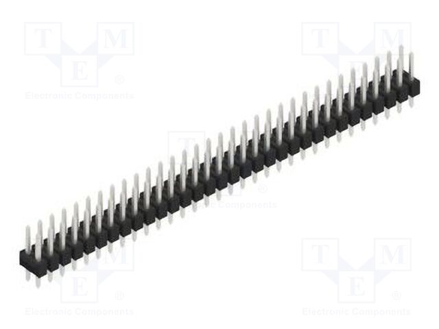 Connector: pin strips; pin header; male; PIN: 64; 2.54mm; THT; 2x32