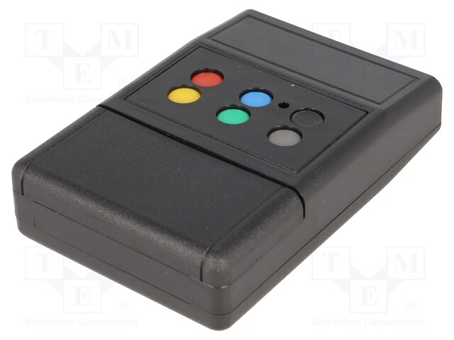 Enclosure: for remote controller; X: 90mm; Y: 60mm; Z: 22mm; ABS