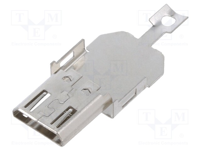 Plug case; USB B micro; ZX; for cable; Package: cut from reel