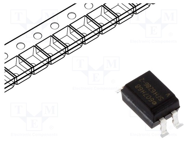 Optocoupler; SMD; Channels: 1; Out: transistor; Uinsul: 5.3kV